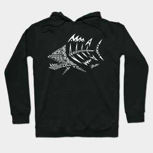 Bad Tuna Tribal Logo Hoodie